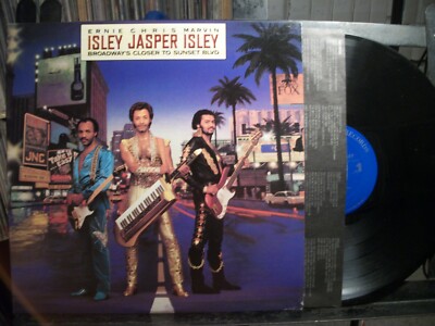 ISLEY JASPER ISLEY Broadway's Closer To Sunset Blvd LP EX 1984 Magic Sound/CBS