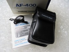 Samsung AF 400,  case, strap, instructions, box (no camera) - will split