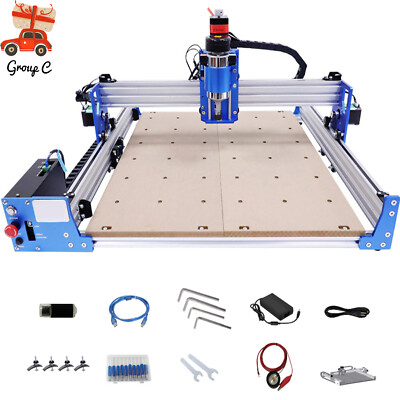 3-Axis 4040 Wood Carving Milling CNC Router Engraver Engraving Cutting Machine!