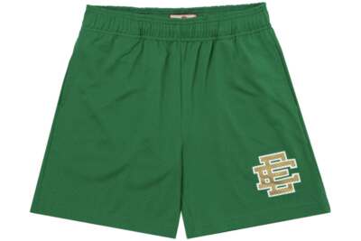 Eric Emanuel shorts エリックエマニュエル Eric Emanuel EE Basic Short Green/Metallic Gold XL SS21 BRAND NEW