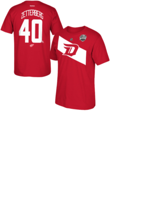 NHL Detroit Red Wings #40 Zetterberg Stadium Series Hockey Shirt