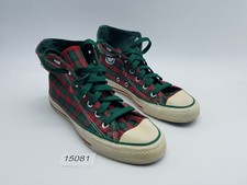 Vintage Converse CTAS Christmas Jingle Bells Made In USA Men's Size 7.5 Sneakers
