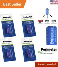 6V Lithium Ion Batteries for Dog Collars - 4-Pack Perimeter Fencing Solution