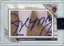 2022 Topps Luminaries Cut Signatures Autograph #CUT-JM1 Joe Morgan 1/1