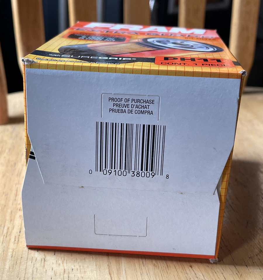 Filtro de aceite de motor FRAM PH11 - Lubricante de cambio de aceite nx Foto 4 de 4