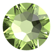 PERIDOT Green 34ss 7mm IHC Austrian 2088 Crystal Flatback Rhinestones 12 pieces