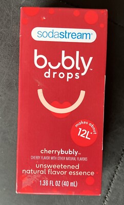 SodaStream Bubly drops Cherry Fruit Drops 1.36 oz 1 pk