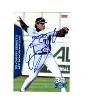 Danny Serretti 2023 West Michigan Whitecaps signed autograph baseball card UNC b