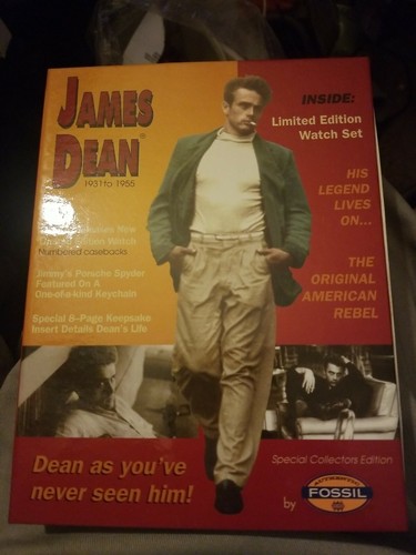 Fossil COLLECTORS James Dean Watch 1993 