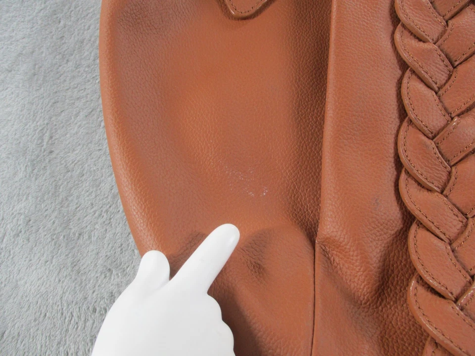 Rachel Zoe Bag Purse Carry All Large Satchel Travel  Brown EUC Top Handle EUC - Image 2 of 4