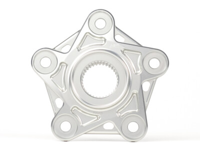 AEM Factory Ducati Kettenrad hinten Flansch Spin - Monster S2R 800/1000 - silber