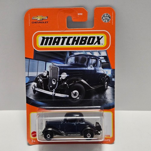 2022 MATCHBOX #71 1934 Chevy Master Coupe, 2022 issue (NEW in BLISTER) HFP16