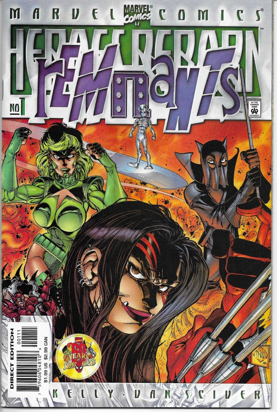 HEROES REBORN - REMNANTS (2000) #1 - Back Issue