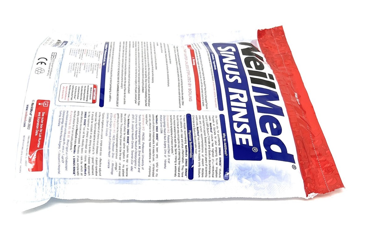 NEILMED SINUS RINSE 250 PACKETS PREMIXED REFILL EXPIRES 02/2028 | eBay
