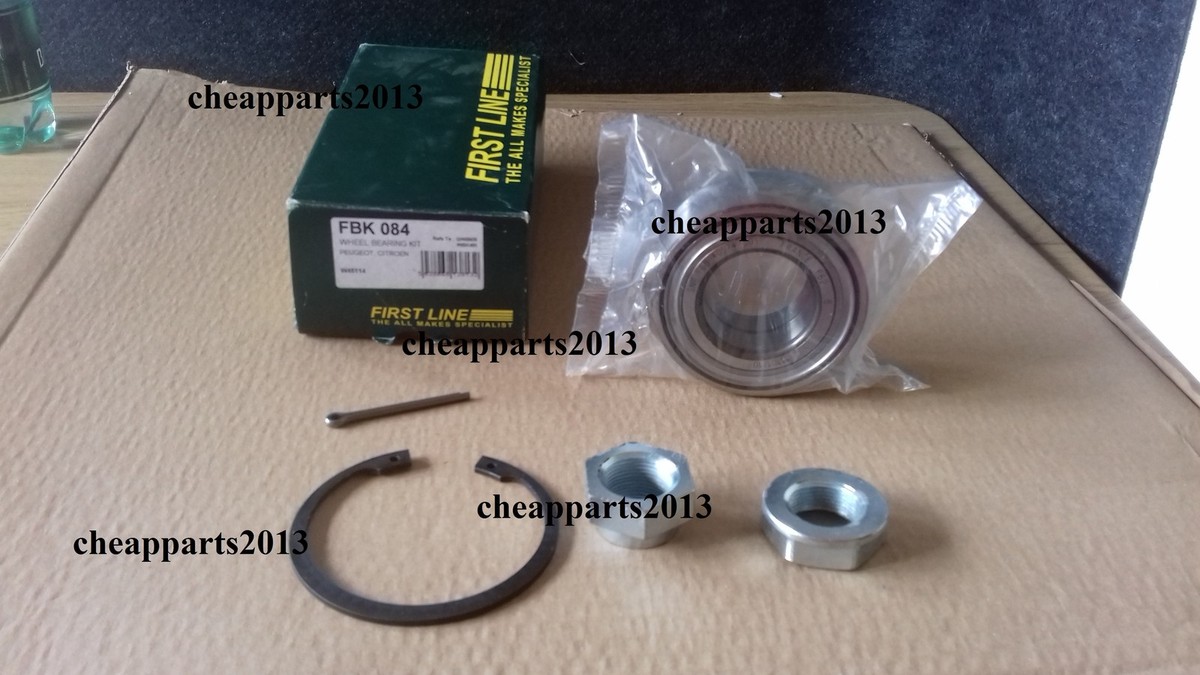 NEW FIRSTLINE FBK084 WHEEL BEARING KIT Peugeot 205 206 405