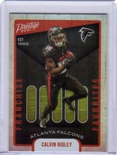 2021 Panini Prestige Calvin Ridley Franchise Favorites #8 Atlanta Falcons