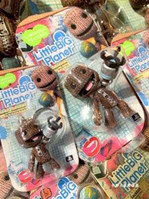 Little Big Planet Mini Sackboy Cartoon Figure Keychain Hanging