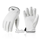 Vgo 2Pairs 32℉ Lined Winter Cow Grain Leather Work Gloves,Driver Gloves(CA9501F)