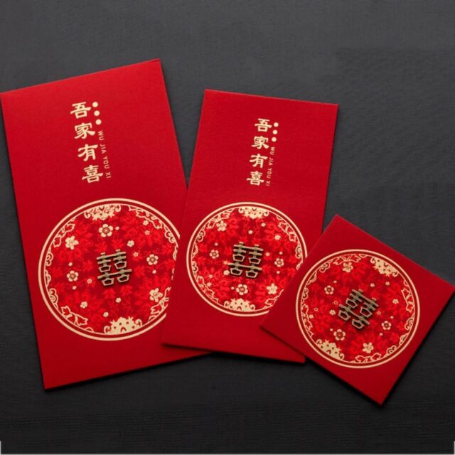 Design Wear-resistant Durable Festival Supplies Red Packet Envelope Celebrate