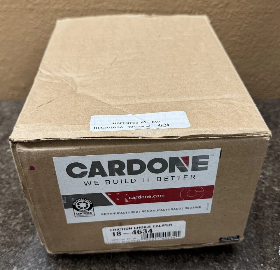 Передний правый выгруженный суппорт дискового тормоза Cardone 18-4634 для Ford F-150 1996-2003 годов выпуска - Изображение 3 из 3