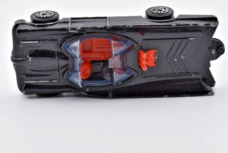 Corgi Juniors Batmobile Batman Car black. 1/64. Vintage. Great Britain - Image 4 of 4