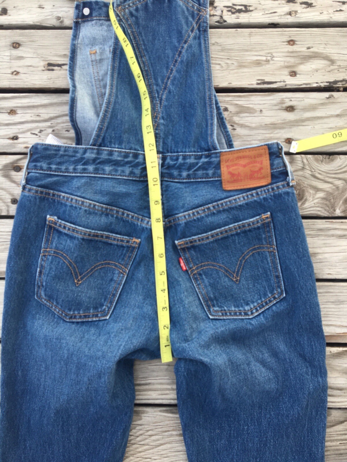 Levi's Women's Skinny Overalls Blue Size 26