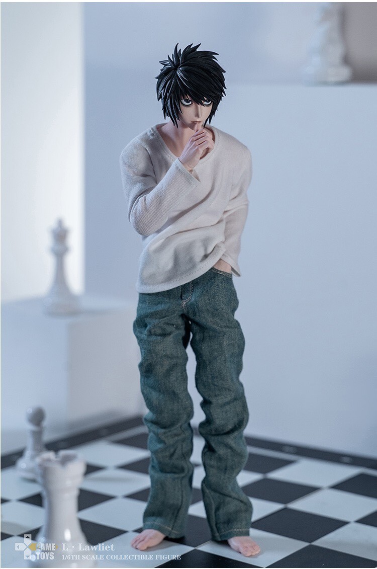 GameToys 1/6 GT-007&008 L·Lawliet & Yagami Light Action GameToys 1/6 GT-007&008 L·Lawliet & Yagami Light Action