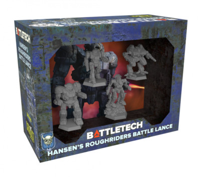 Hansen's Roughriders Battle Lance Battletech Miniatures Game Catalyst Game Labs