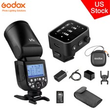 US Godox V1-C 2.4G TTL Round Head Flash Speedlite X3-C Trigger For Canon Camera