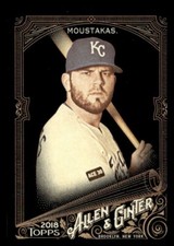 2018 TOPPS ALLEN GINTER X BASEBALL BASE CARD #89 MIKE MOUSTAKAS ROYALS