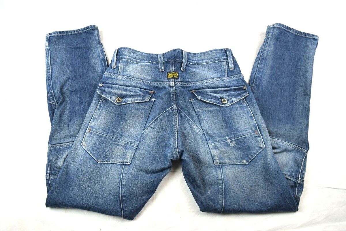 G-STAR ORIGINALS RAW DENIM 3301 Men's Custom Made Painted G-STAR ORIGINALS RAW DENIM 3301 Men's Custom Made Painted