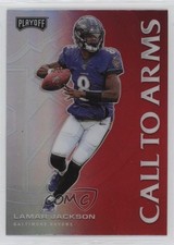 2020 Panini Playoff Call to Arms Red Prizm Lamar Jackson #CA-2 7sd