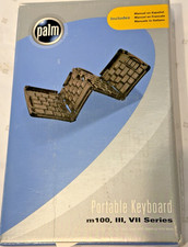 Original Palm Portable Keyboard Commpete w Retail Box Case Manuals P10713U VGC