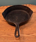 Pre Owned Vintage Remarkable Griswold #6 Cast Iron 9” Skillet Made In USA