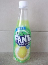 FANTA GOLDEN KIWI with SALT from JAPAN 2021 empty plastic bottle 410ml with cap