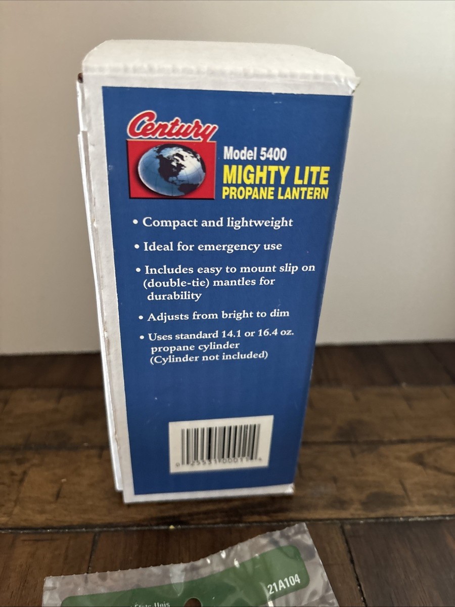 Mighty Lite Propane Lantern CENTURY Tool Model 5400 T5 for sale