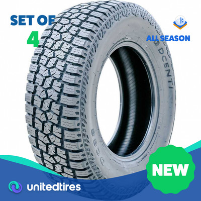 Set of (4) New 245/70R16 Dcenti DC88 A/T 111S