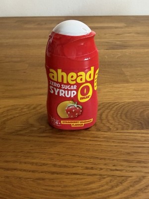 Ahead Strawberry Lemonade Flavour Erdbeer Limo Sirup Zero Sugar Zuckerfrei NEU