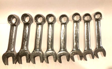 Set Of 8 Mini Snap On 12 Point Oxi Metric Wrenches 19mm-12mm Set Of 8 Mini Snap On 12 Point Oxi Metric Wrenches 19mm-12mm