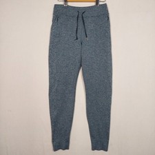 Lululemon Blue Heathered Merino Wool Blend Joggers Pants Size 4