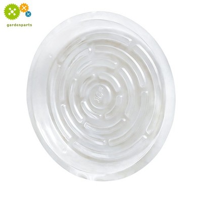10 Pcs Clear Thick Plastic Sturdy Heavy Duty Plant Flower Saucer Drip Trays 6''