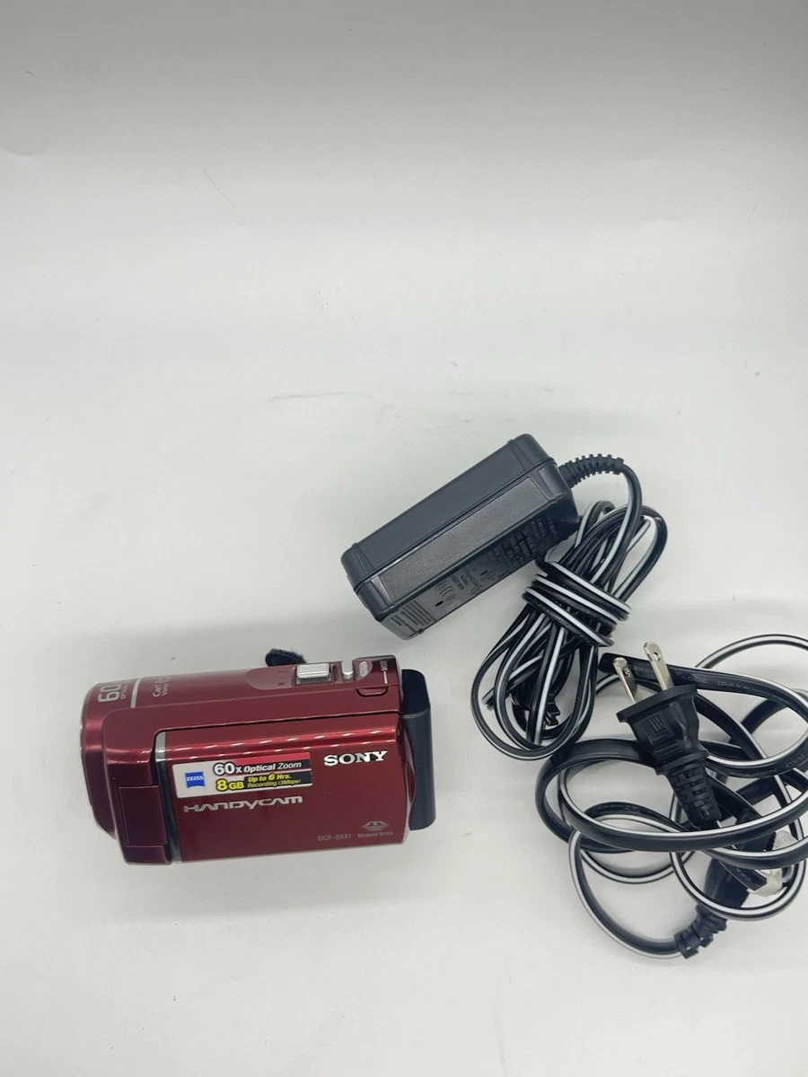 Preços baixos em Sony Handycam Vermelho de unidade de disco rígido