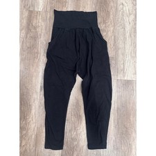 Natalie Dance Wear Black Harem Pants Drop Crotch Yoga Dance Fitness Women's M