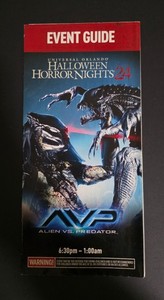 Halloween Horror Nights - Alien VS Predator - HHN 2014 Event Map - RED BAND