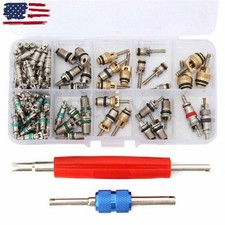  102pcs Car R12  R134a A/C Air Conditioner Valve Core Remover Tool Kit