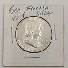1963 Franklin Half Dollar - 90% Silver - Uncirculated - Sharp Details