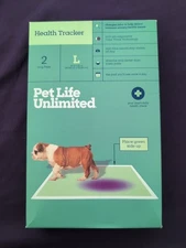 NIB Pet Life Unlimited Health Tracker (2) Dog Pads 22x22 inches Dog Health Check