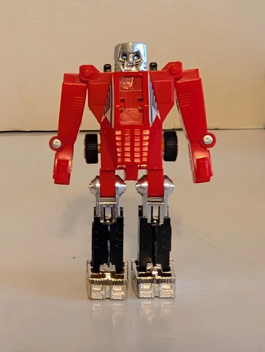 Vintage G1 Transformers Autobot Powerdasher Mail-Away Exclusive F1 Car