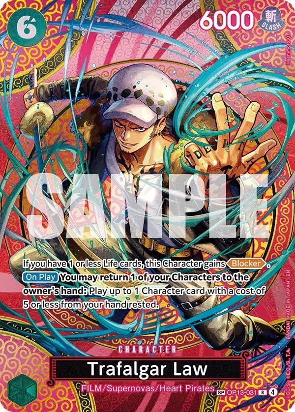 Trafalgar Law OP13-031 Adventure on Kami's Island for sale | eBay