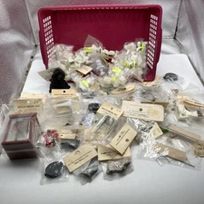 Multi Minis Inc Miniature Lot! Furniture.  Dogs. Statues and more. 50 ++ NOS!!!